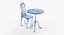 chair table 3D model