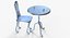 chair table 3D model