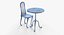 chair table 3D model