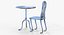 chair table 3D model