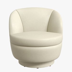 A Milo Baughman for Thayer Coggin Swivel Club Chair
