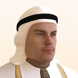 Middle East Man 3D model