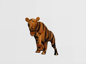 Tiger Statue 3D Model $29 - .blend .fbx .ma .obj .3dm .stl - Free3D