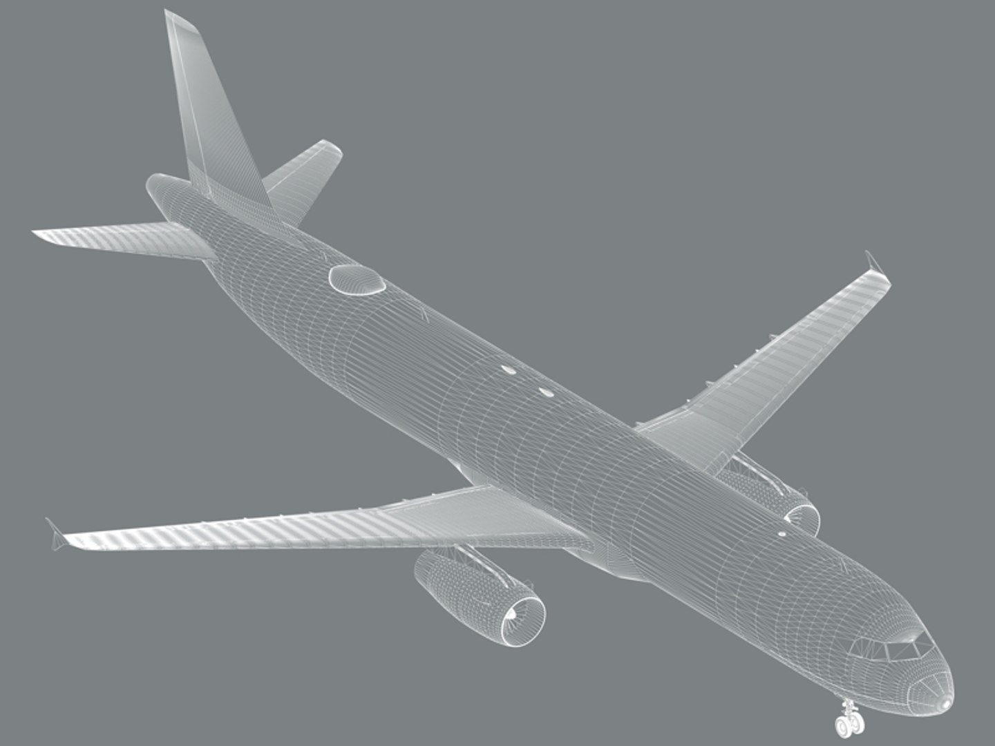 3D Airbus A321-231 Air Force - TurboSquid 1341365