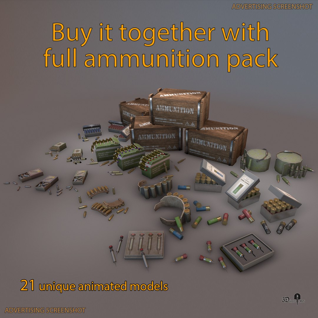 Full Pack Ammo Mod : Weightless Ammo – HTITLI