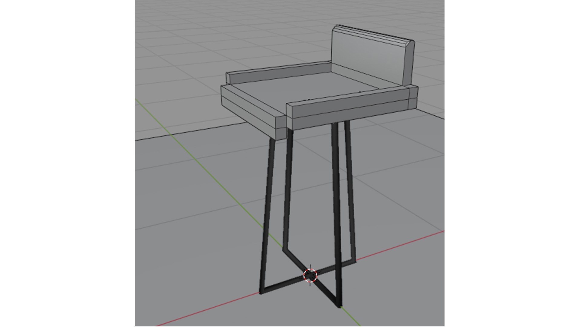 3D Minimalist Stool Model - TurboSquid 2291539