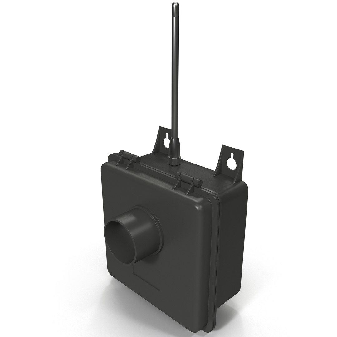 3d Model Murs Alert Transmitter Button