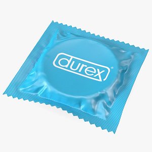 Condom Durex Package 3D model