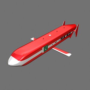 Cruise Missile Raad 3D model