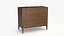 3D model Chest Drawers Oak