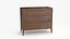 3D model Chest Drawers Oak