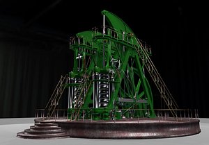 Corliss Centennial Steam Engine 3D