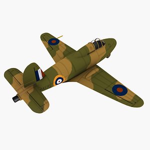 Gloster E28-39 Pioneer Jet Prototype Camo Type 1