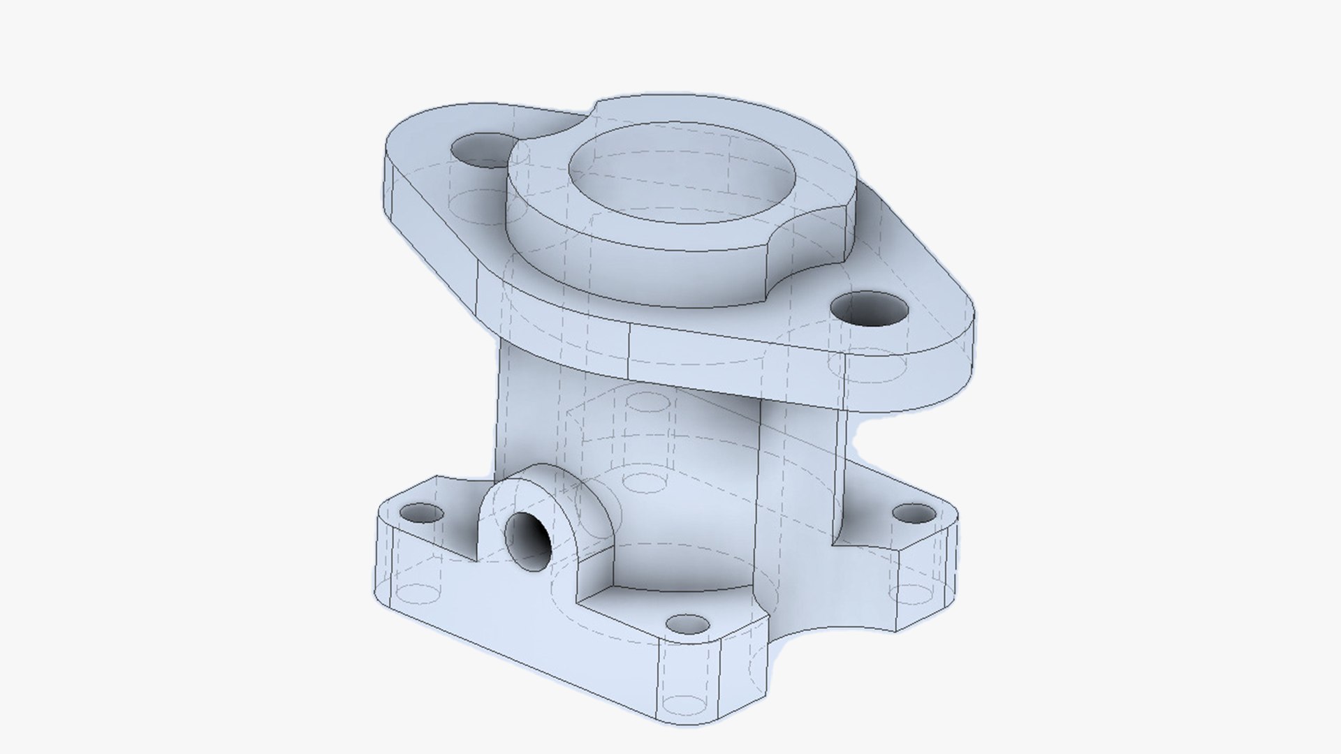 Intermediate Pump Body 3D Model - TurboSquid 1852048