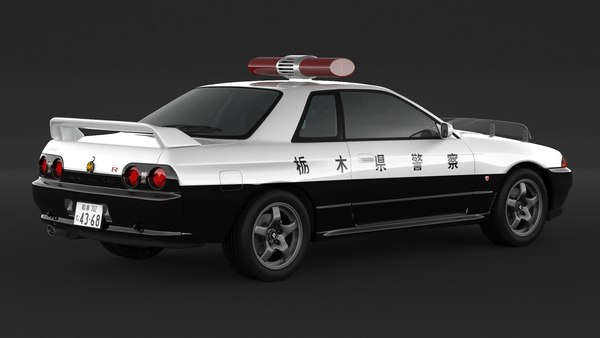 日産R34スカイライン・R32GT-Rパトカー模型 バラ売可能