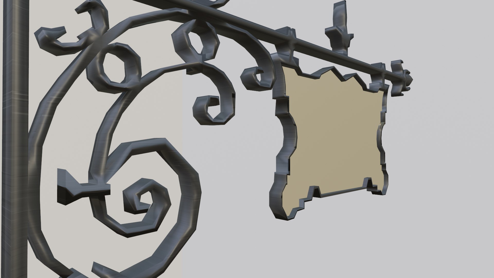 Wall Sign Asset Pack 3D model - TurboSquid 1927533