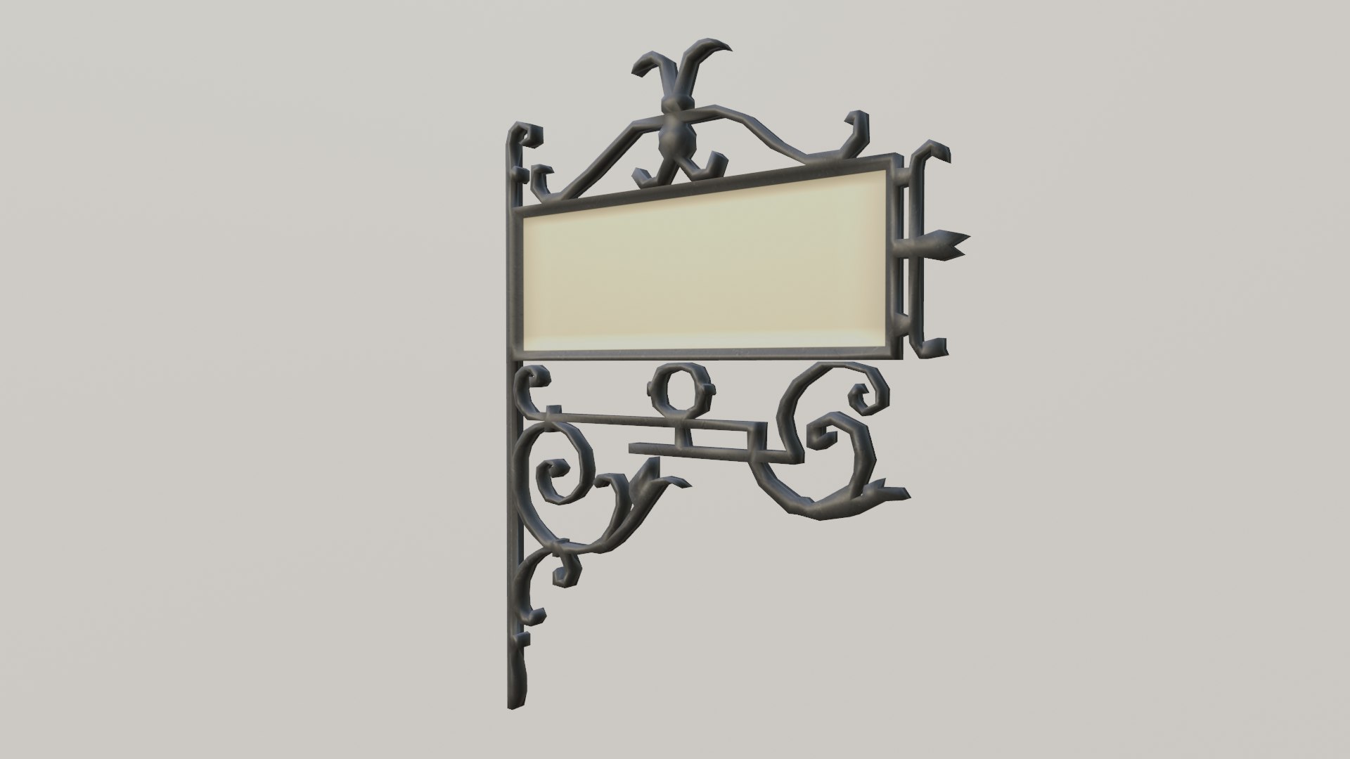 Wall Sign Asset Pack 3D model - TurboSquid 1927533