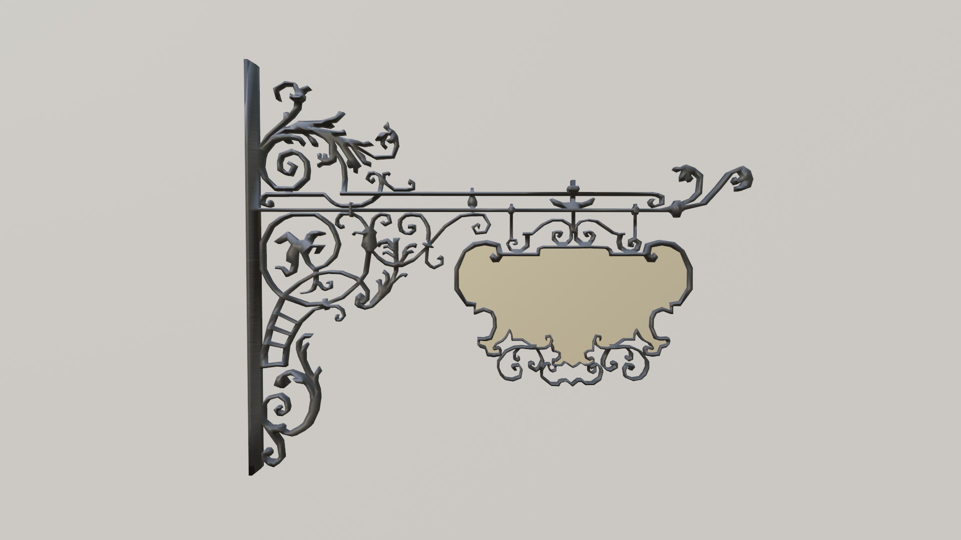 Wall Sign Asset Pack 3D model - TurboSquid 1927533