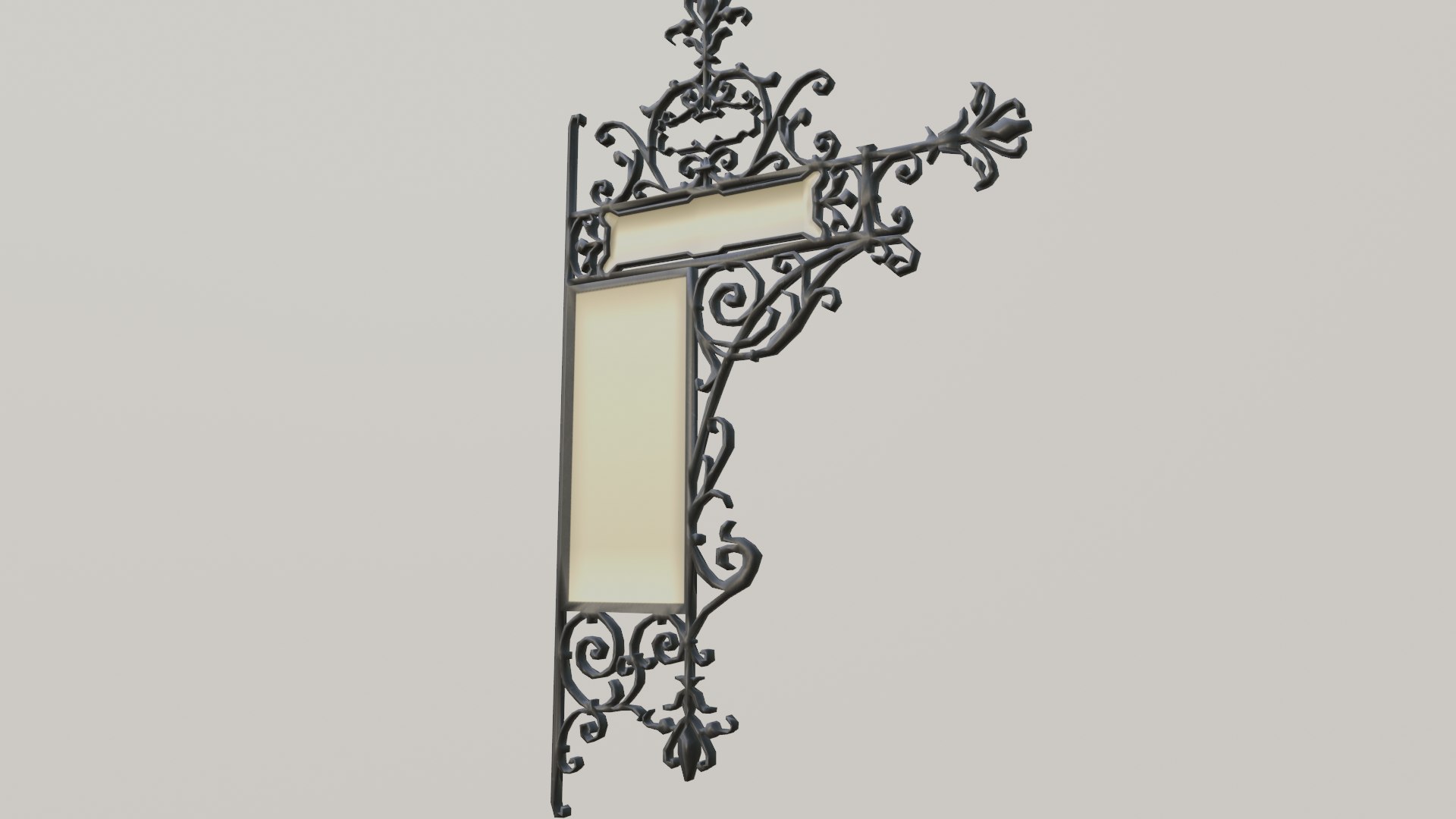 Wall Sign Asset Pack 3D model - TurboSquid 1927533