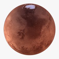 Mars 32K Photorealistic Planet Globe