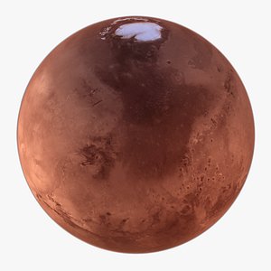 Mars 32K Photorealistic Planet Globe