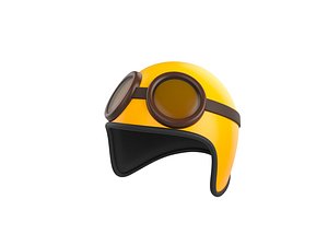 3D motorcycle helmet goggles