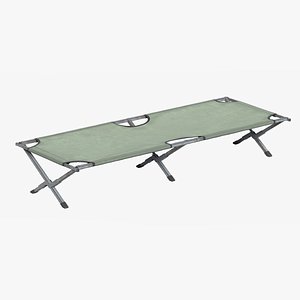 3D Camping Cot v3 model