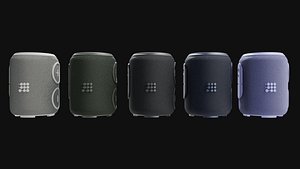 Speaker Cubitt Pro - High-Quality 3D Model 5 Colors