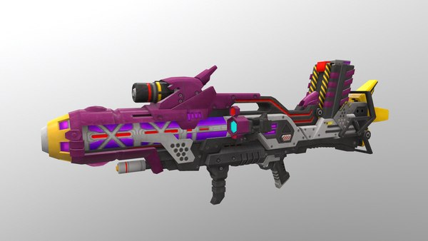 modelo 3d Pistola de gravedad nivel 3 - TurboSquid 2191058