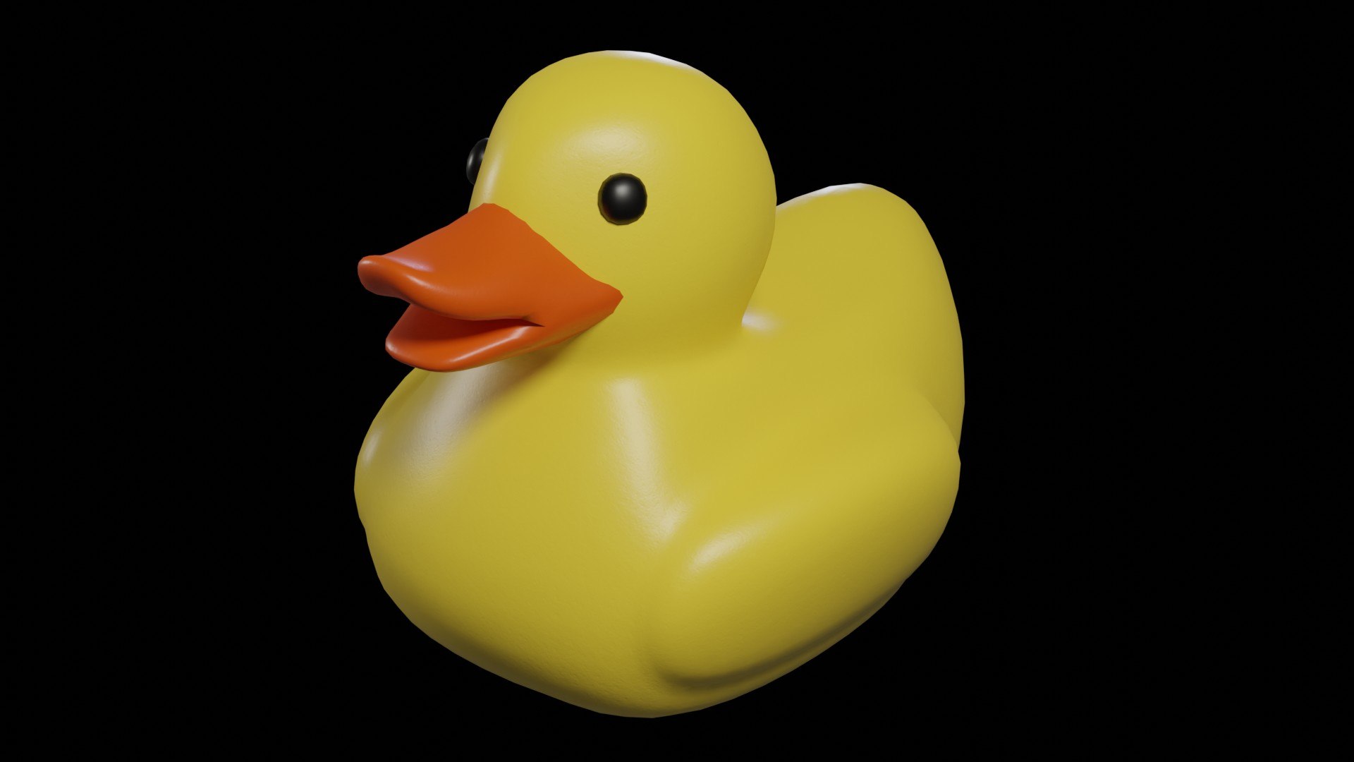 3D Duck 4 1/4 1oz F Yellow Duckling