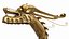 Golden Chinese Dragons Collection 3D model