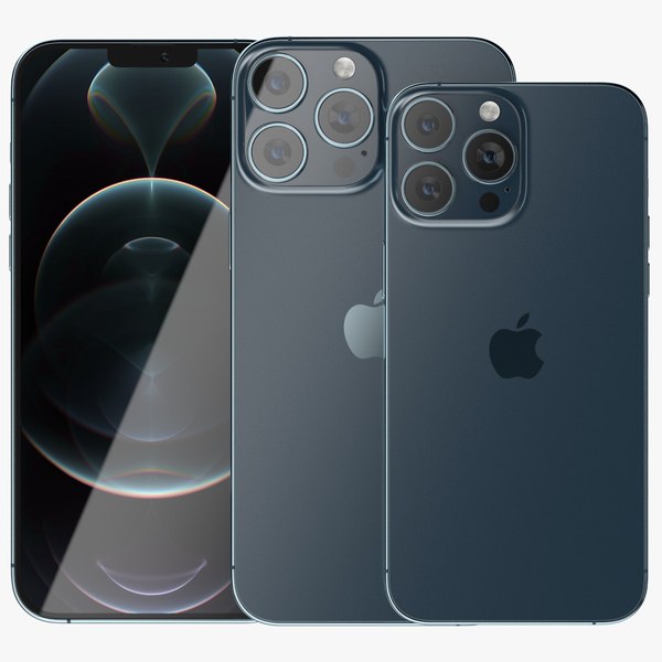 modelo 3d Apple iPhone 13 Pro Azul Pacífico - TurboSquid 1749160