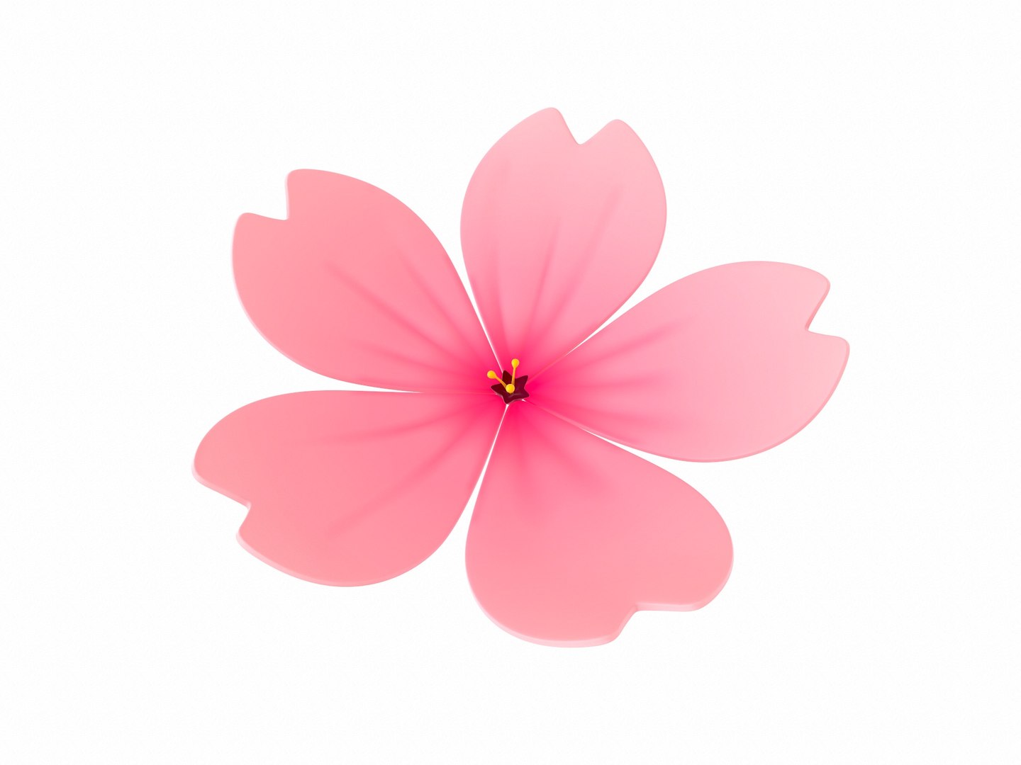 Sakura Flower 3D Model - TurboSquid 1472702