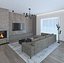 Spacious living room