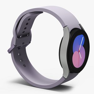 3D Silver Samsung Galaxy Watch 5 small 40mm
