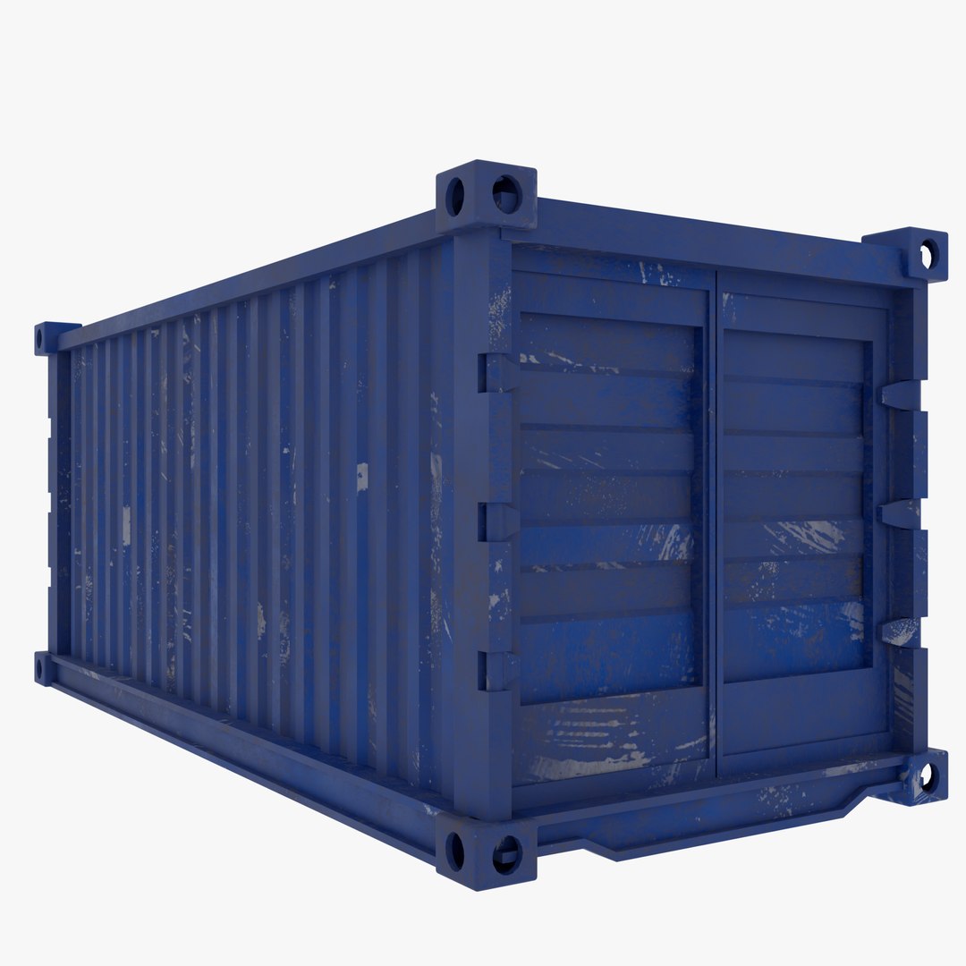 3D Model Cargo Container PBR Textures Collection - TurboSquid 2309312