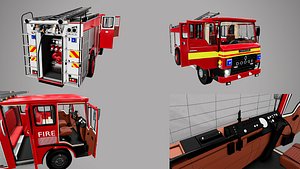 Dodge Renault Saxon Fire Engine