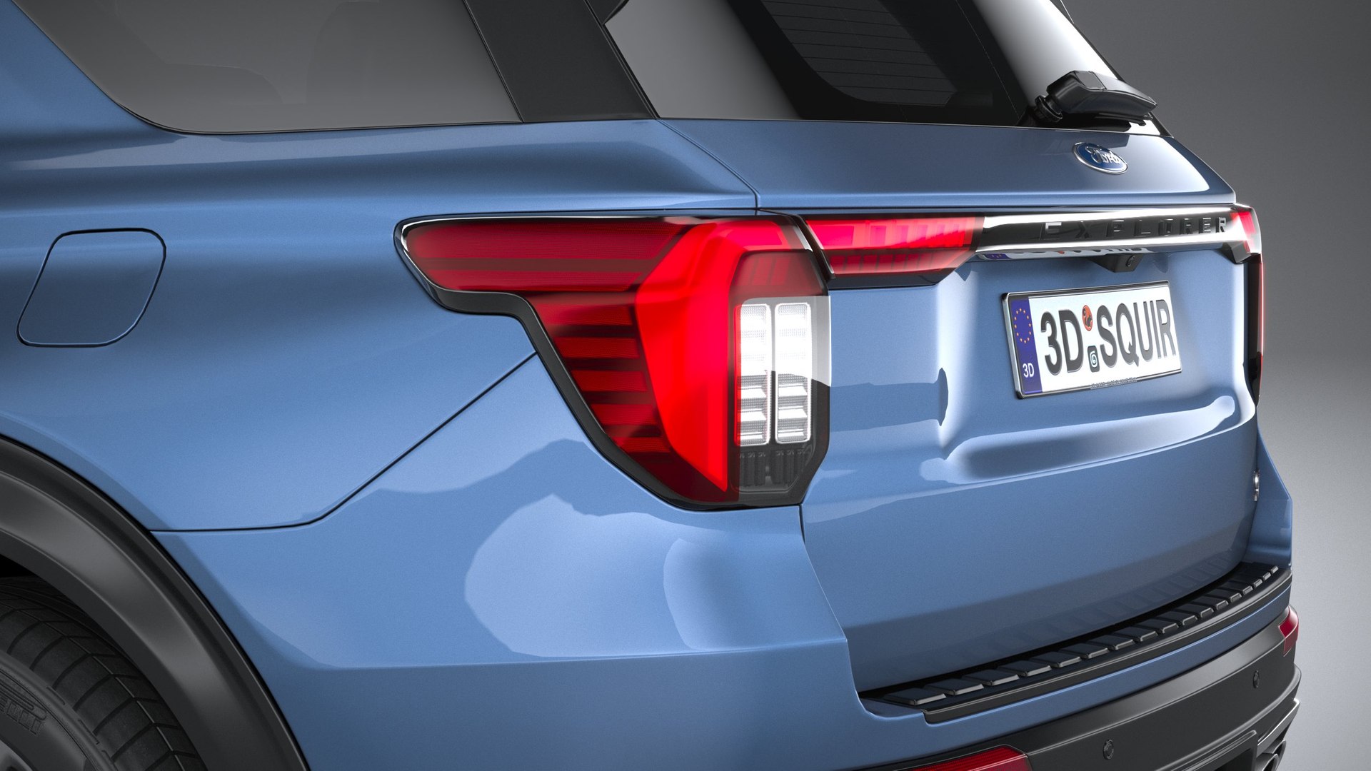 3D Ford Explorer ST 2025 - TurboSquid 2202124