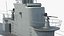 USS Drum SS-228 Submarine Rigged for Maya
