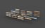 all modular scaffolding set 3D model
