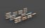 all modular scaffolding set 3D model