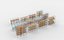 all modular scaffolding set 3D model