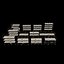 all modular scaffolding set 3D model