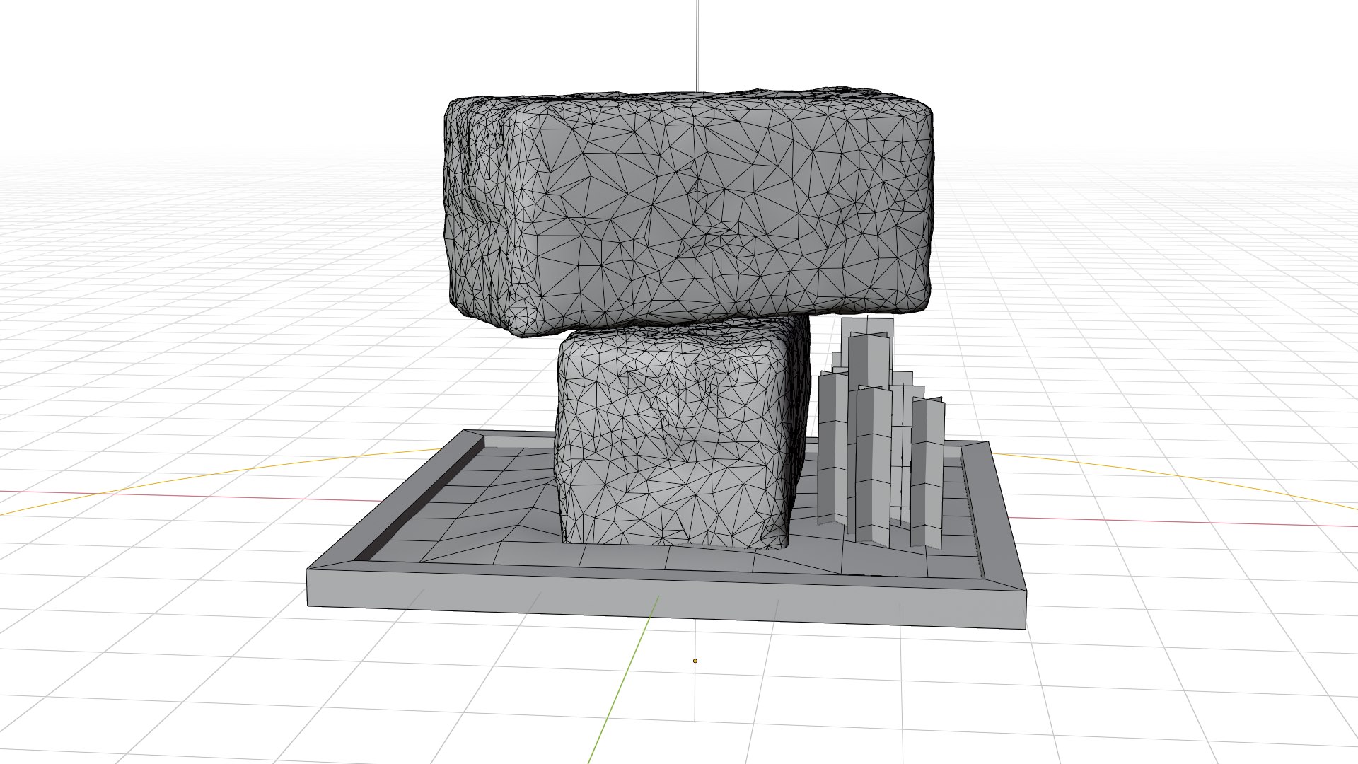 Block Brick Model TurboSquid 1833124