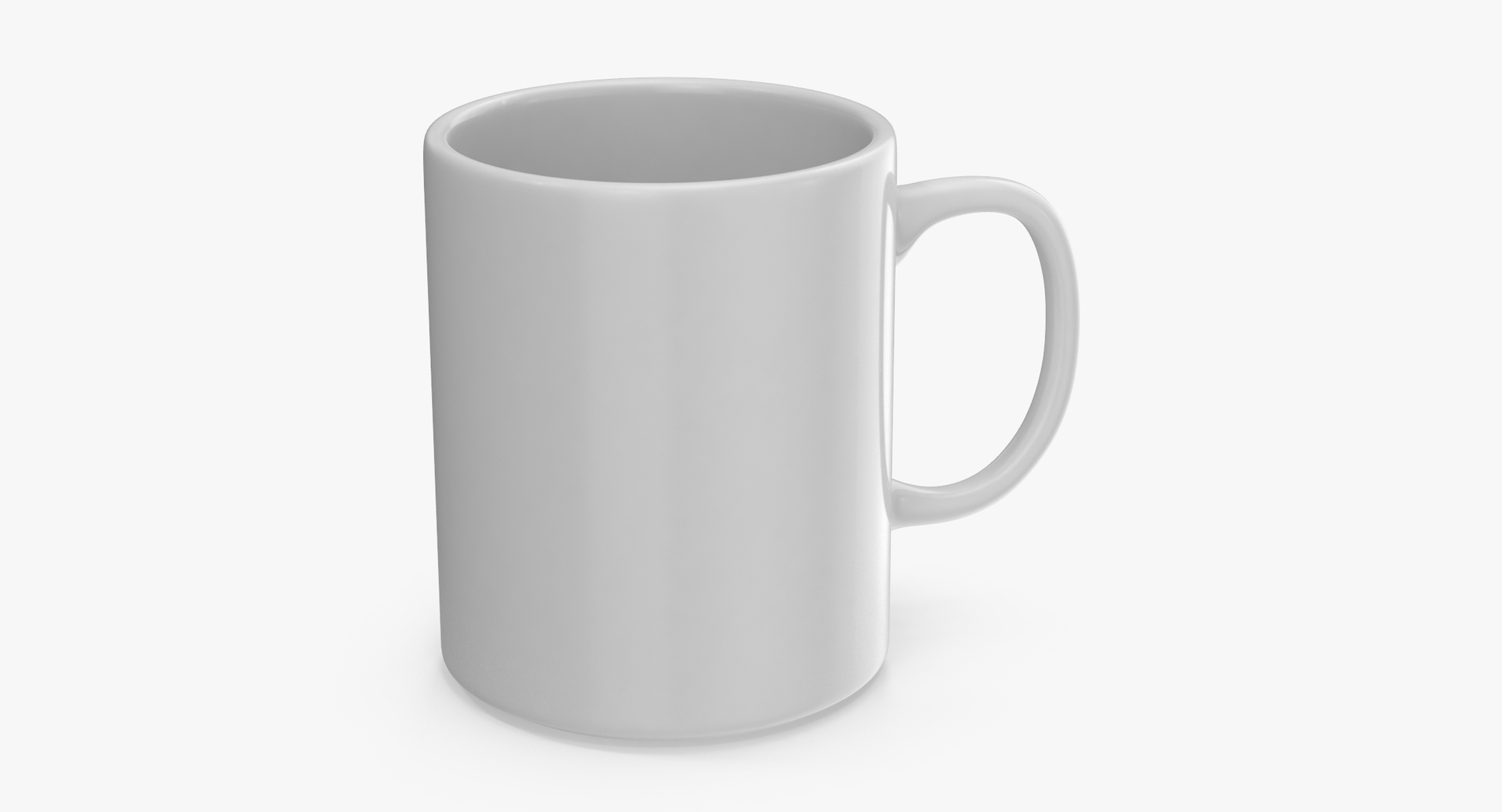3 d model of a unique mug design, blender render