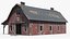 Old Abandoned Wooden Barn