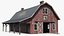 Old Abandoned Wooden Barn