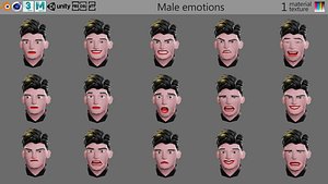 Male emotions model