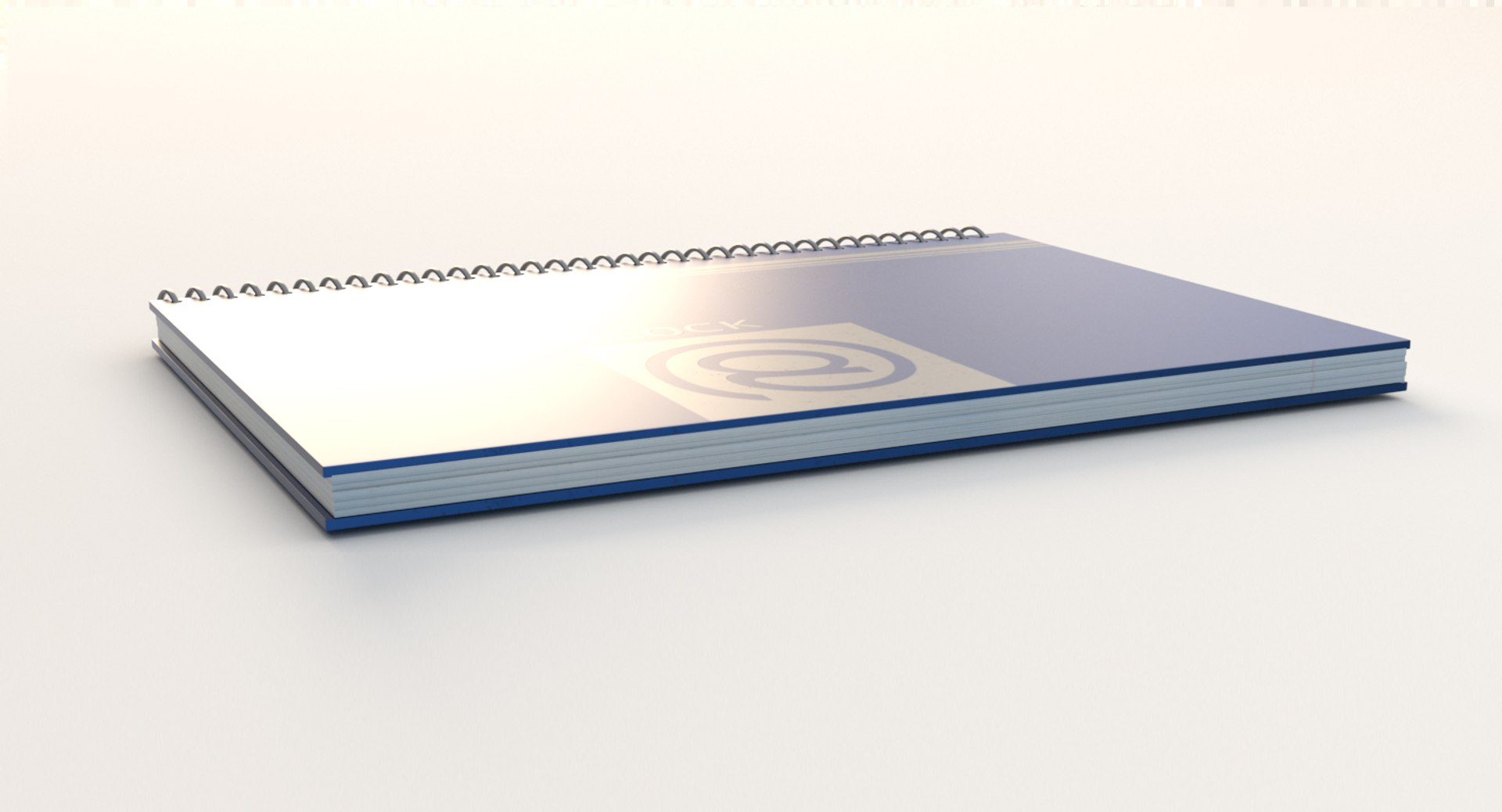 Notepad Notebook Production 3d Max