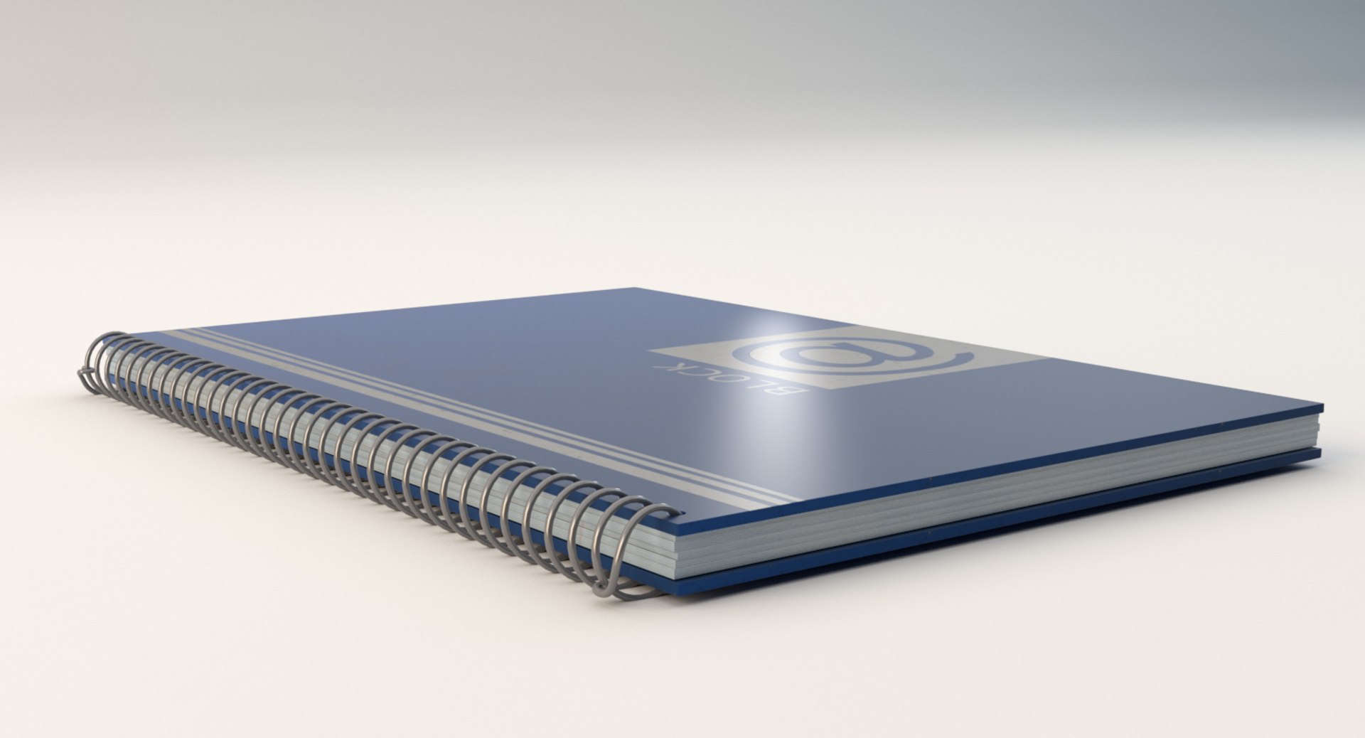 Notepad Notebook Production 3d Max